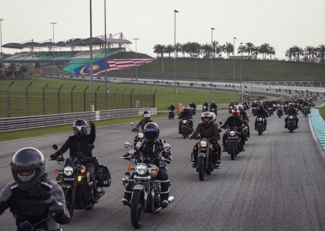 850 Pemilik Royal Enfield Tawan Litar Sepang