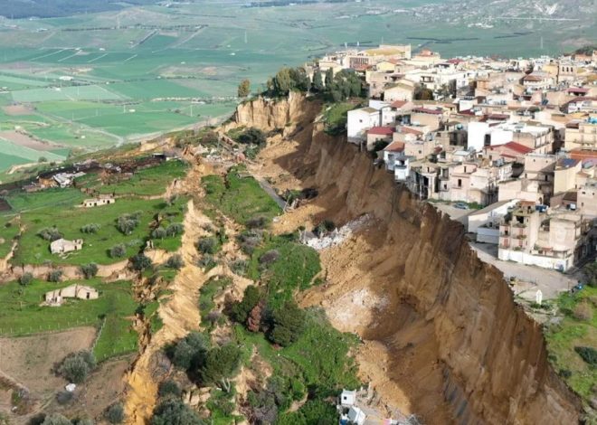 Bandar Bersejarah Niscemi di Itali Mula Runtuh