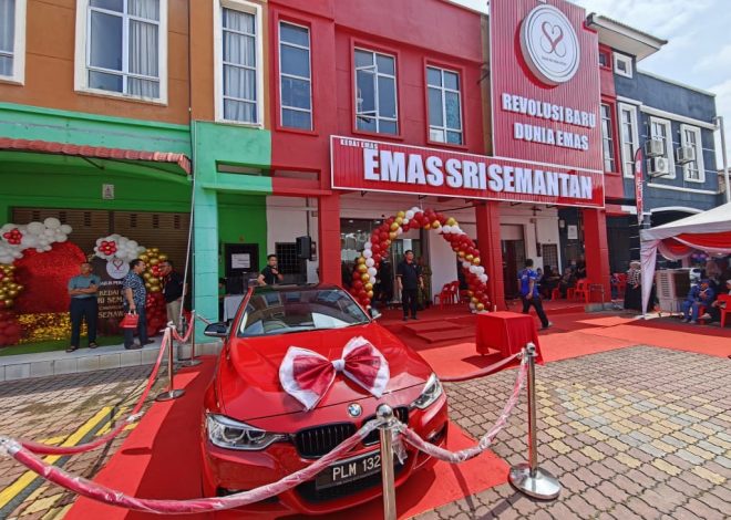 Kedai Emas Sri Semantan Pupuk Kesedaran Pelaburan Emas Dalam Kalangan Atlet